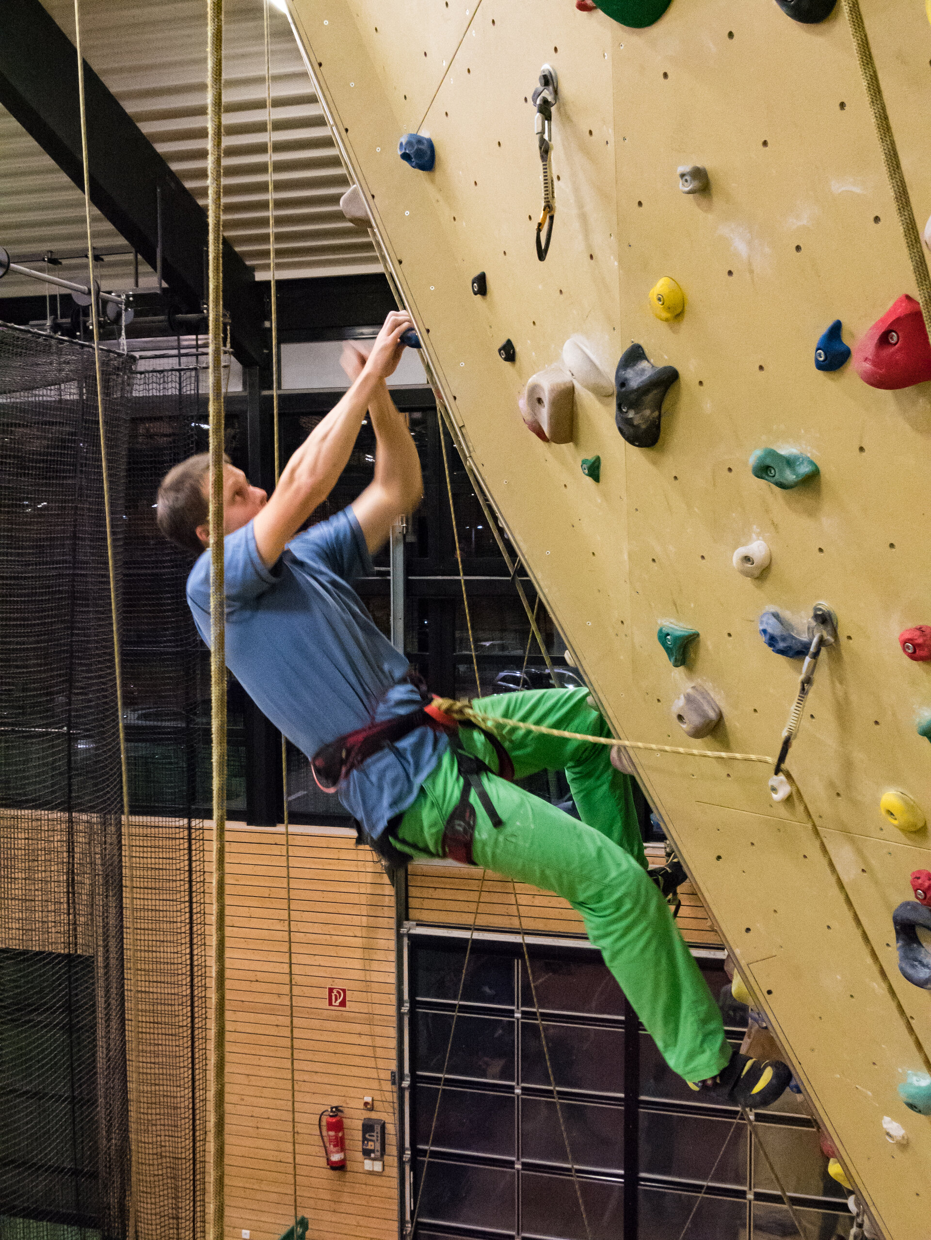 Klettern im Ahorn Sportpark | © DAV/Sektion Paderborn