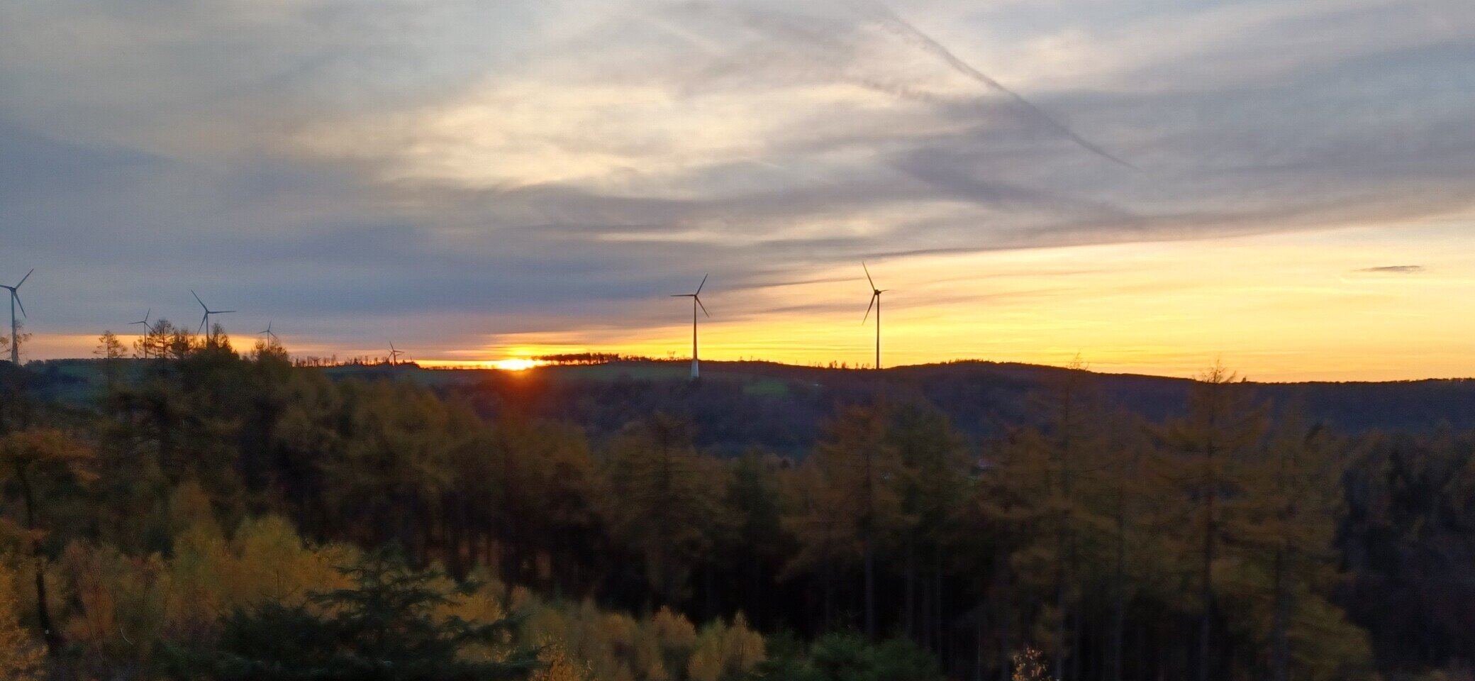 Abendrot auf dem Eggekamm | © Fuest